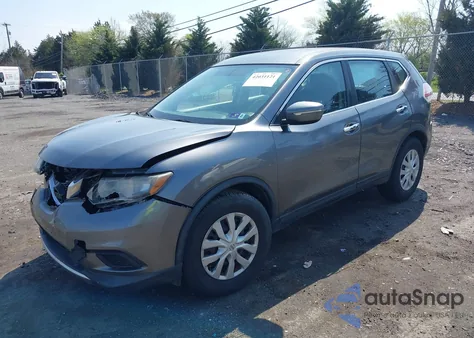 2015 Nissan Rogue S from USA, damaged, VIN KNMAT2MV7FP530561
